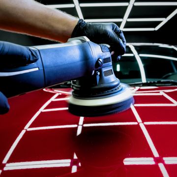 Limpeza e descontaminação de pintura